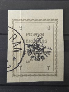Iran / Persia Scott # 423 used 1906 CV $15