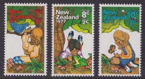 New Zealand 1149-1151 Health set (3 stamps) MNH 1977