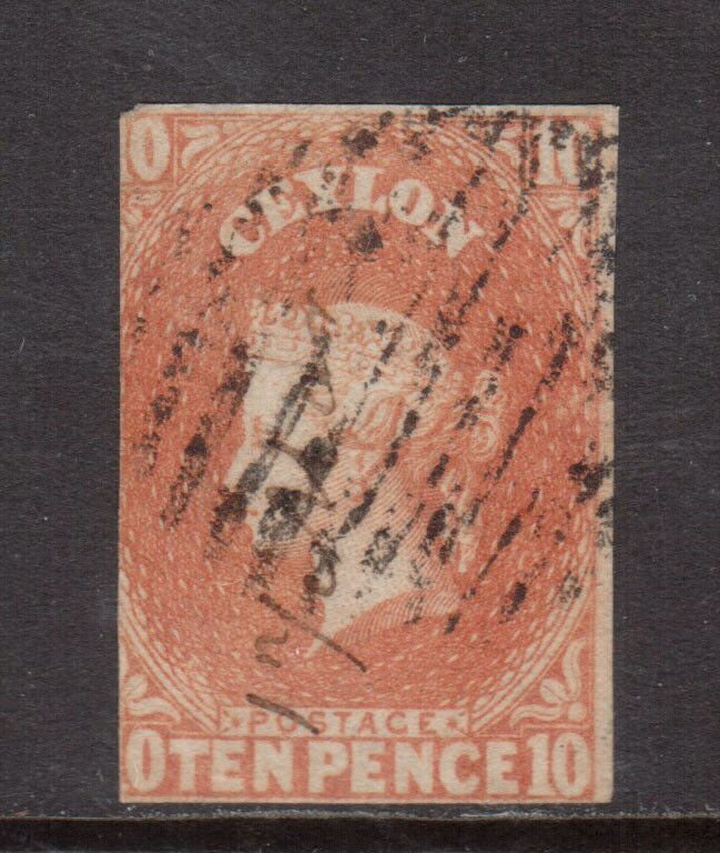 Ceylon #10 Used Fine