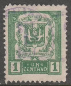 Dominican Republic 233 Coat of Arms 1924