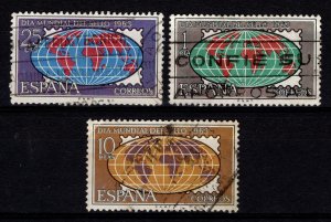 Spain 1963 World Stamp Day, Set [Used]
