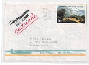 Ivory Coast HUMAN RIGHTS Cover 1978 SUPERB CACHET Air MISSIONARY VEHICLES CA235