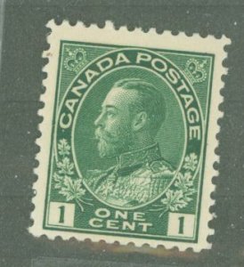 Canada #104e Mint (NH) Single