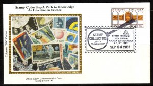 USA, Stamp Festival, Colorano Silk Cachet FDC / 1983