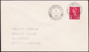 GB SCOTLAND 1969 cover BLACKWATERFOOT BRODICK / ISLE OF ARRAN cds..........B4425