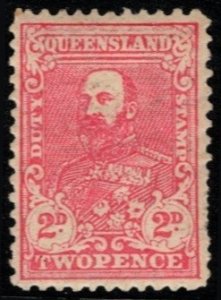 1901 Australia Queensland Revenue 2 Pence Stamp Duty MNH