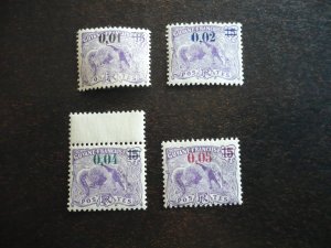 Stamps - Guyana - Scott# 94-97 - Mint Hinged Set of 4 Stamps