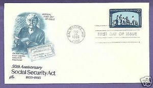 2153   SOCIAL SECURITY ACT  22c 1985, U/A ARTCRAFT FIRST ...