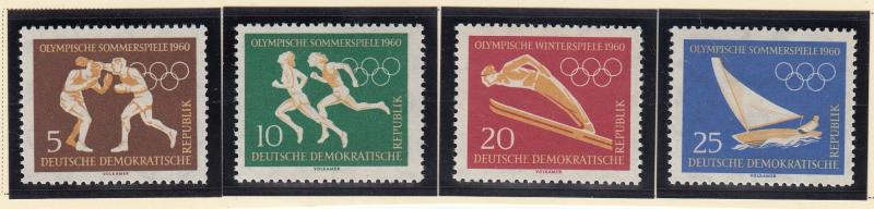 East Germany - 1960 Sport Sc#488/491 - MNH (131)