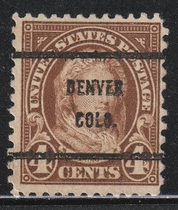 Precancel - Denver, CO - PSS 636-61 - Better Bureau Issue