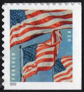 SC#5658 (Forever) U.S. Flags Booklet Single: BCA (2022) SA