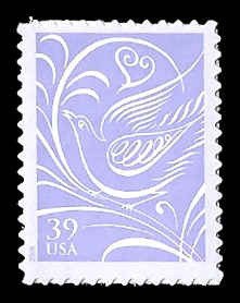 PCBstamps   US #3998 39c Dove facing left, MNH, (17)