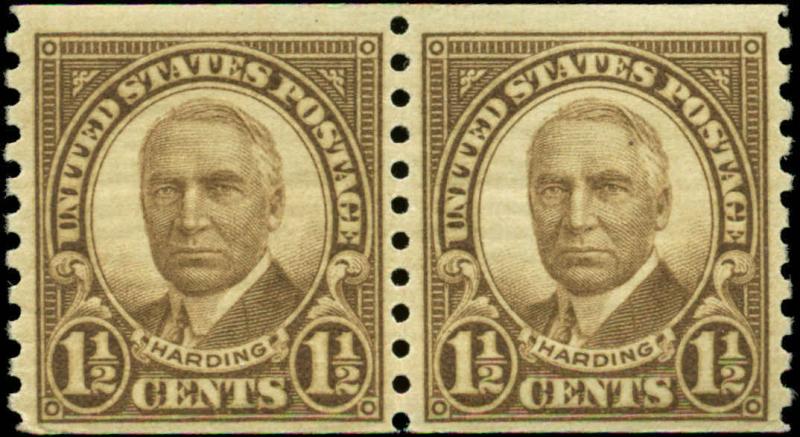 U.S. #686 Coil Pair Mint Never Hinged MNH