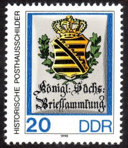 1990, Germany DDR, 20pf, MNH, Sc 2795, Mi 3303