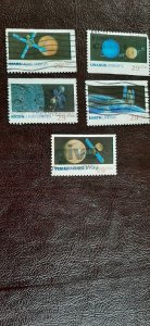 US Scott # 2568-2577; Ten 29c used Space issue from 1991; F/VF centering