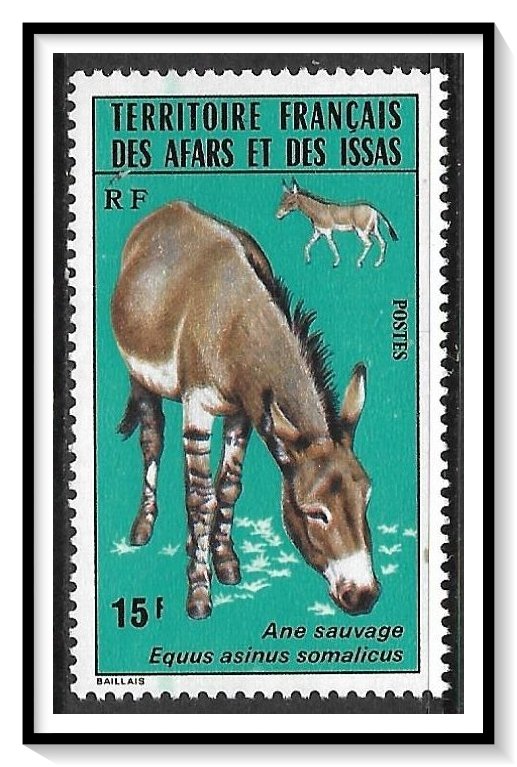 Afars & Issas #402 Animals MNH