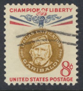 USA  SC#  1169   Used 1960 Garibaldi    see scan