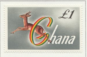 1961 GHANA £1MH* Stamp A4P42F40193-