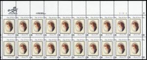 1926, Black Color Shift MAJOR ERROR - PL# Strip of 20 Stamps - Stuart Katz