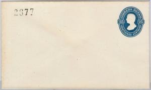 52253  - MEXICO -  POSTAL STATIONERY COVER  - Higgings & Gage  # 3a