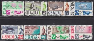 Gibraltar Sc# 147-160 VF-MLH set nice colors cv $ 70 ! see pic !