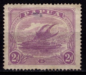 Papua 1911-15 Lakatoi Def., 2d [Unused]