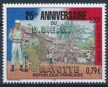 Mayotte 2001 #151 MNH. French Legion