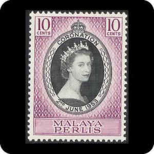 Malaya - Perlis - Scott # 28 MH