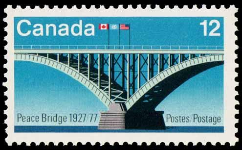 Canada SC 737 - Peace Bridge 50th Anniversary - MNH - 1977