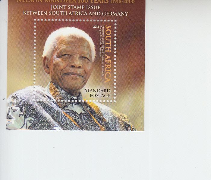 2018 South Africa - Nelson Mandela SS  (Scott 1575) MNH