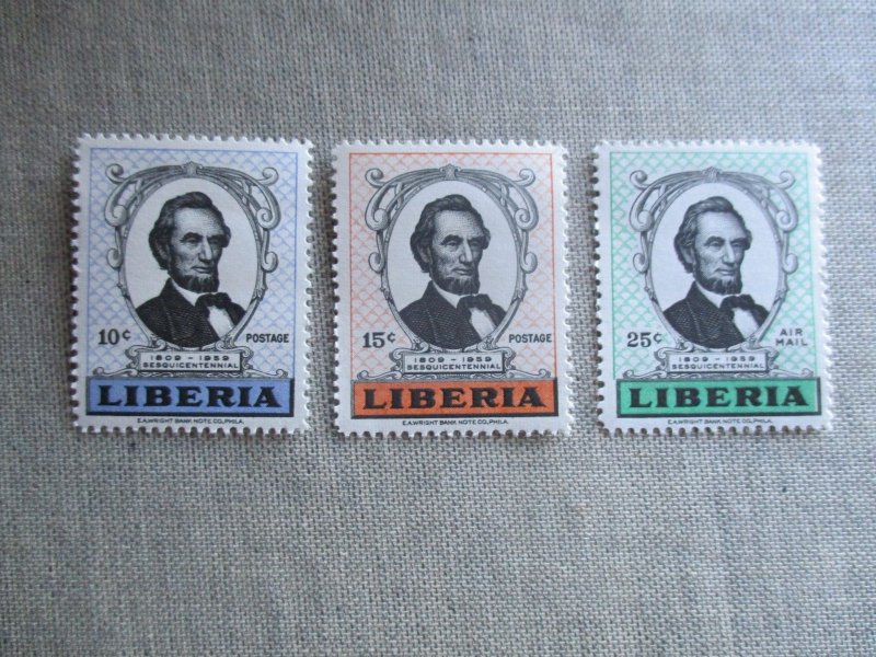 Liberia, Scott# 385-386, C122, MNH
