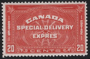 CanadaSC# E5 Mint Light Hinged - S17916