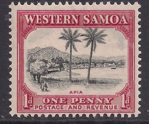 Western Samoa  1935 KGV 1d Umm SG 181 ( E995 )