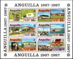 ANGUILLA SGMS756 1987 20th ANNIV OF SEPERATION MNH