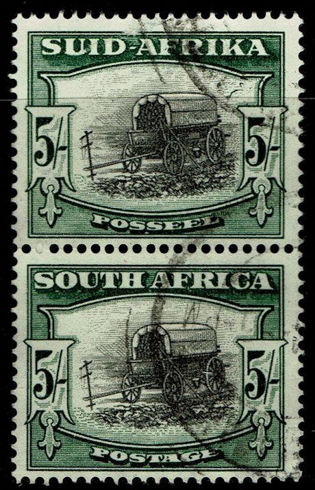 South Africa 64 pair Used - Ox Wagon (1933)