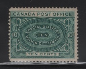 Canada Scott # E1 F-VF OG mint never hinged scv $ 350 ! see pic !