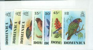 Dominica #485-491  Single (Complete Set)