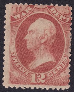 #O89 Mint OG, Fine (CV $275 - ID44850) - Joseph Luft