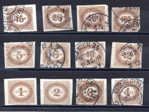 Austria J10-J21 used