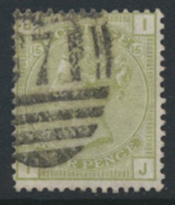 GB QV   SG153   SC# 70 Used  Pl 15 see details / scans