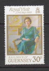 Guernsey 1989 Royal Visit unmounted mint NHM