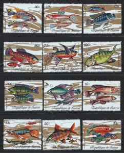 Guinea MNH 570-81 Fish From Guinea Marine Life SCV 13.15