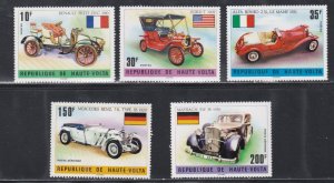 Burkina Faso # 362-354, Flags & Old Cars. Mint NH, 1/2 Cat.