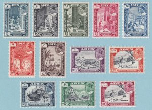 ADEN - KATHIRI STATE 44 - 52  MNH OG ** & 41 - 43 MINT LIGHTLY HINGED OG * R496