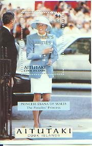 Princess Diana of Wales,  s/s 1, (AITU0523)*