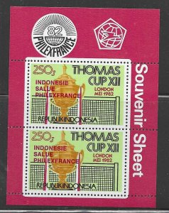 INDONESIA   SC # 1176   MNH  2  S/S