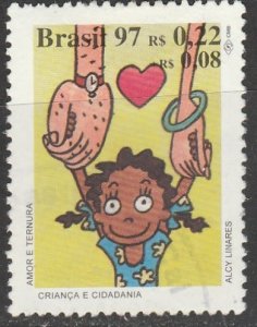 Brésil   B12b     (O)     1997   (Semi postal)