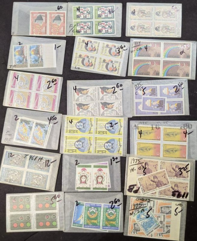EDW1949SELL : TUNISIA Clean, all VF MNH collection of singles & sets. Cat $478.