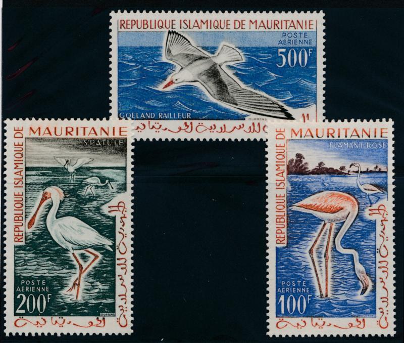 Mauritania C14-C16 MNH Lovely Birds