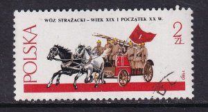 Poland  #2425  cancelled  1980  horse-drawn vehicles 2z